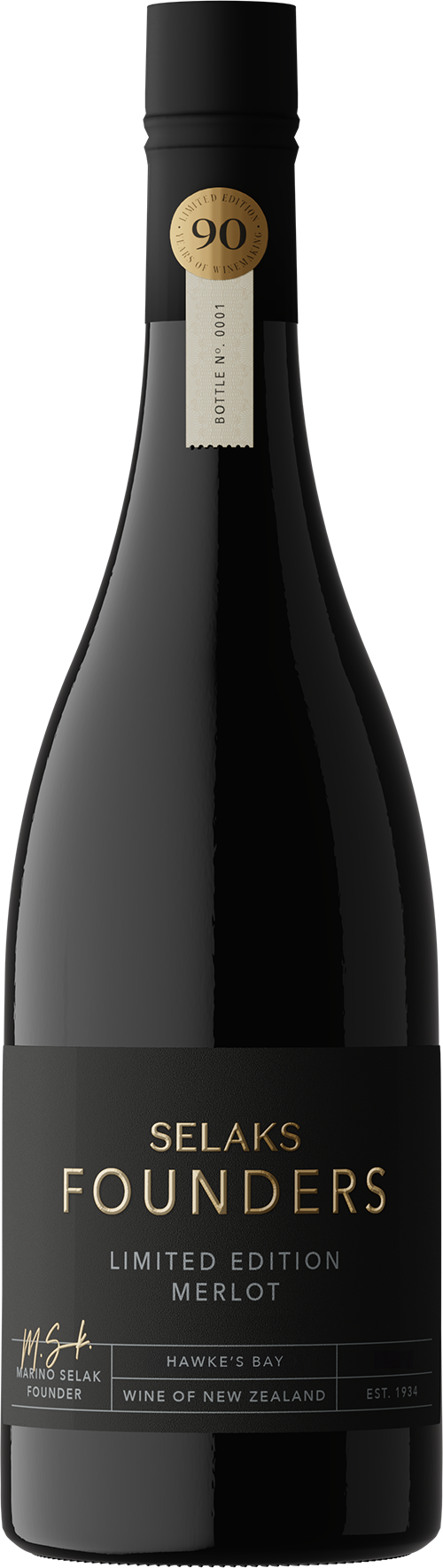 Selaks Founders Limited Edition Merlot