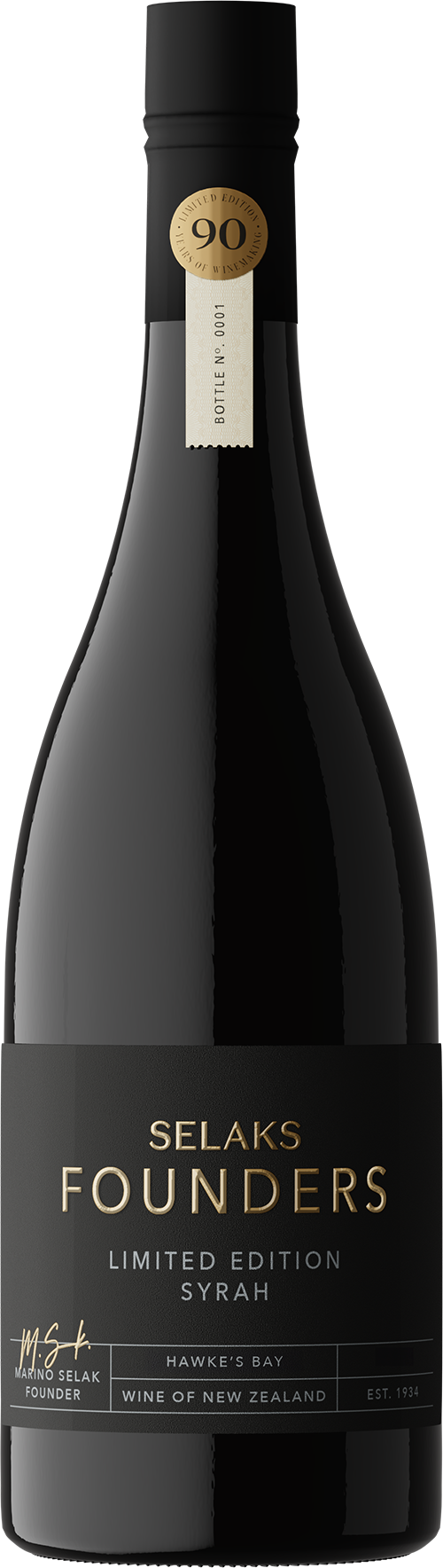 Selaks Founders Limited Edition Syrah