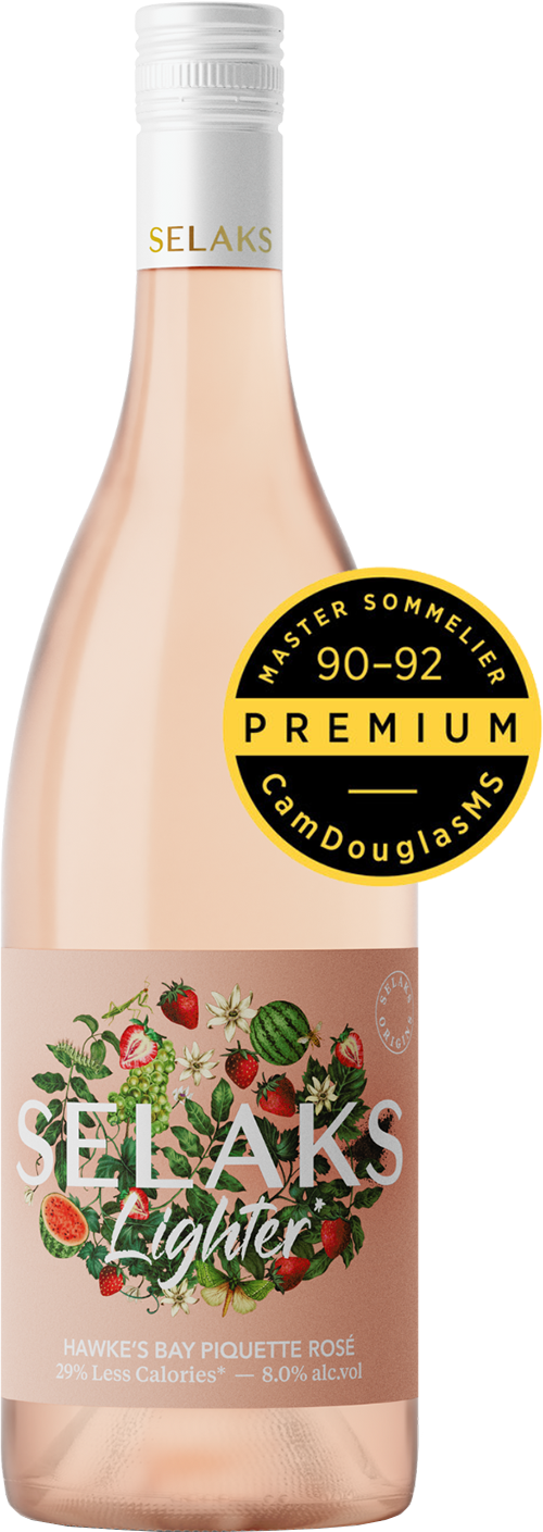 Low and Zero Alcohol – Selaks Wines, New Zealand